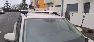 Portaequipajes Amazon Basics para rieles