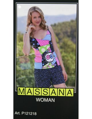 Pijama Verano Massana Mujer Multicolor