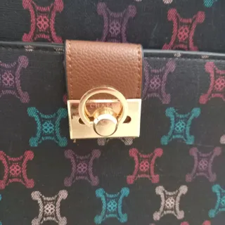 Borsa Charro Monogram Dettagli Marroni