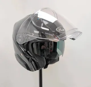 2 Casco HJC RPHA Jet Negro y gris