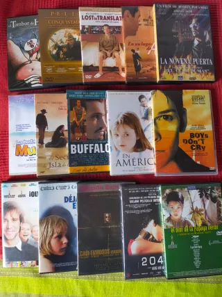 Lote Películas DVD (Español/Inglés)