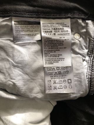 Levi’s 511 Slim Negro L32 - W32