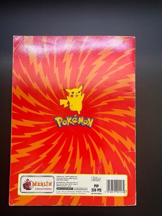 Álbum de Cromos Pokémon Merlin 1999