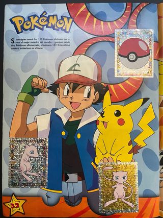 Álbum de Cromos Pokémon Merlin 1999