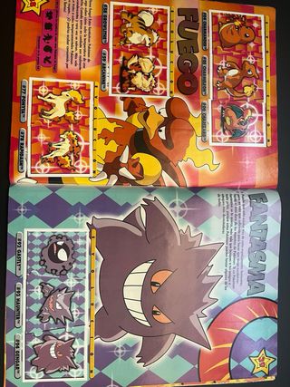 Álbum de Cromos Pokémon Merlin 1999