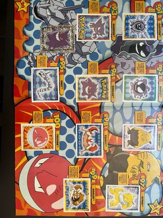 Álbum de Cromos Pokémon Merlin 1999