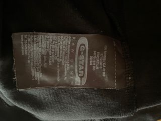 Camiseta G-Star RAW manga larga negra