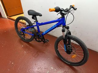 Bicicleta 20 Aluminio Azul