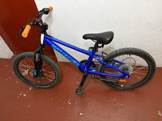 Bicicleta 20 Aluminio Azul