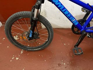 Bicicleta 20 Aluminio Azul