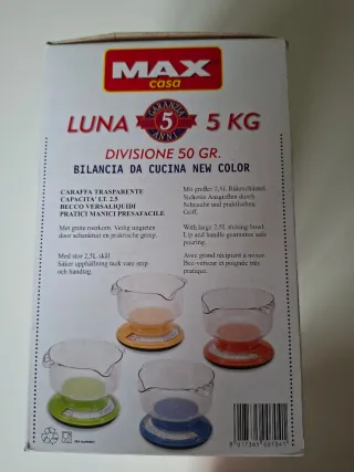 Bilancia da cucina LUNA 5kg