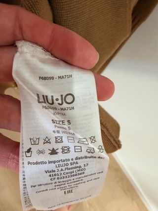 Chaqueta Liu Jo hombreras marrón