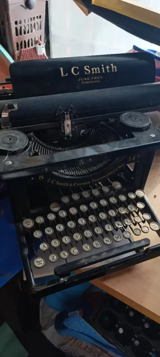 Máquina de escribir LC Smith Corona