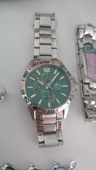 Reloj Lotus Cronógrafo Verde