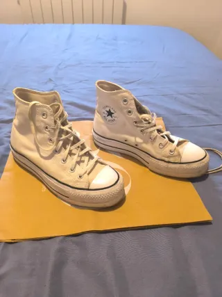 Converse All Star Mujer Blancas