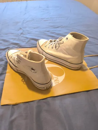 Converse All Star Mujer Blancas