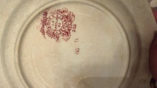 Antiguos platos Cartuja de Sevilla 202