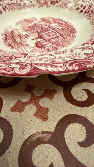 Antiguos platos Cartuja de Sevilla 202