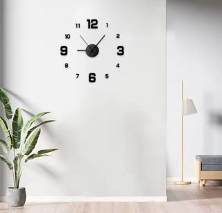 Orologio da parete moderno senza cornice