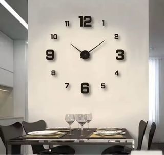 Orologio da parete moderno senza cornice