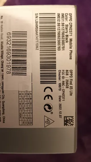 Oppo Find X5 Lite 5G Nero