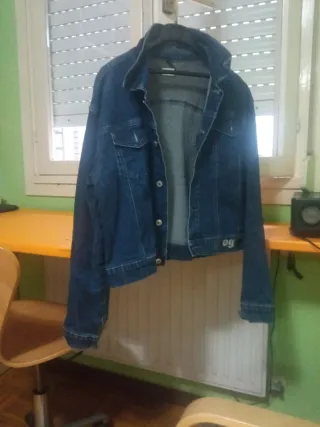 Cazadora vaquera azul