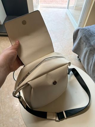 Bolso/mochila blanco de mujer de moda