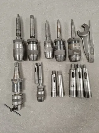 Portabrocas y conos para taladro