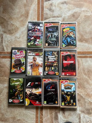 Lote 11 Videojuegos PSP