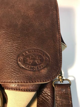 Bolso Piel La Martina Vintage Beige/Marrón