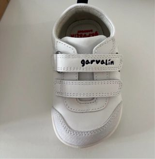 Zapatilla Garvalin Talla 20 Blanca
