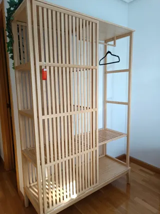 Armario Ikea Nordkisa Bambú