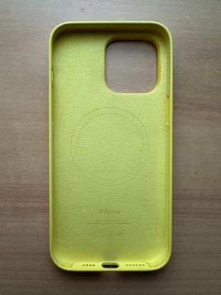Apple iPhone 14 ProMax Canary Yellow Silicone Case