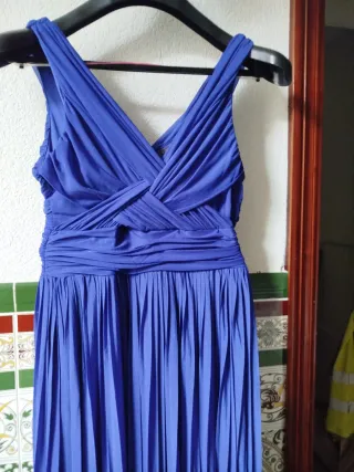 Vestido fiesta azul