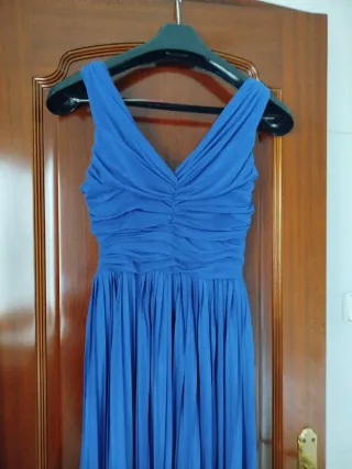 Vestido fiesta azul