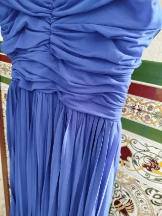 Vestido fiesta azul