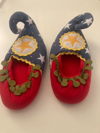 Zapatillas de Aladino con estrellas