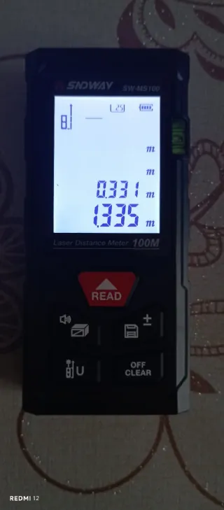 Misuratore laser SNDWAY SW-MS100