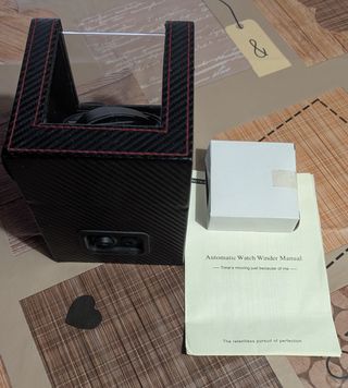 Scatola carica orologio automatico