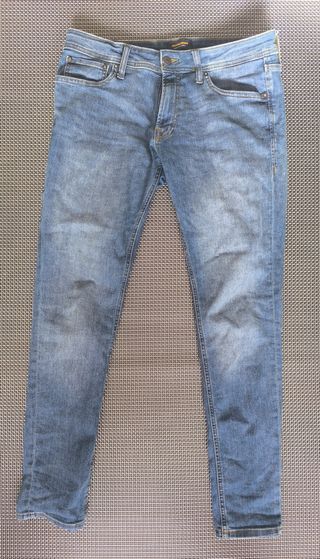 Pantalón vaquero skinny Jack&Jones azul