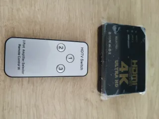 Conmutador HDMI 4K Ultra HD 3 en 1