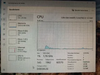 PC Gaming/Trabajo: Intel i3 12th, 32gb, GTX 1660 S
