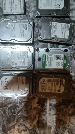 Lote Discos Duros Toshiba, WD, Seagate