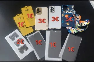 Lote Samsung A33: Fundas y Protectores Pantalla