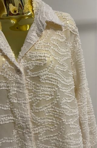 Conjunto cerimónia creme