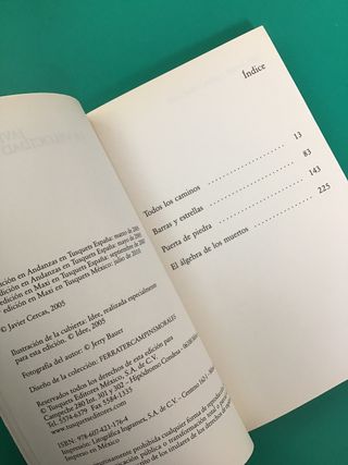 La velocidad de la luz – Javier Cercas | Tusquets