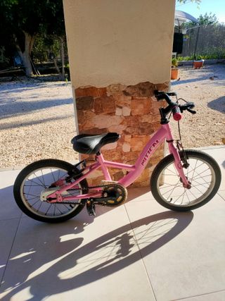 Bicicleta niña rosa 4 años