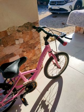 Bicicleta niña rosa 4 años