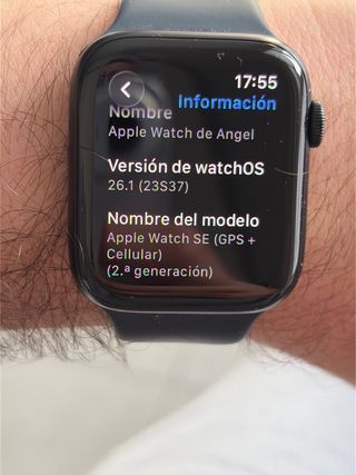 Apple Watch 44mm GPS+Cellulare Nero/Marrone