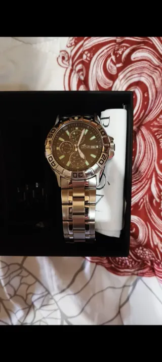 Reloj Lotus Cronógrafo Acero Hombre